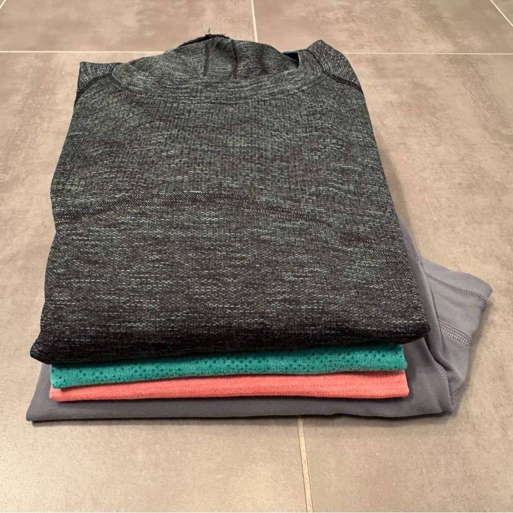 Lululemon Bundle Sz 10 Swiftly Tech Hip Length High Waist Align Pants Length 28” - Picture 9 of 16